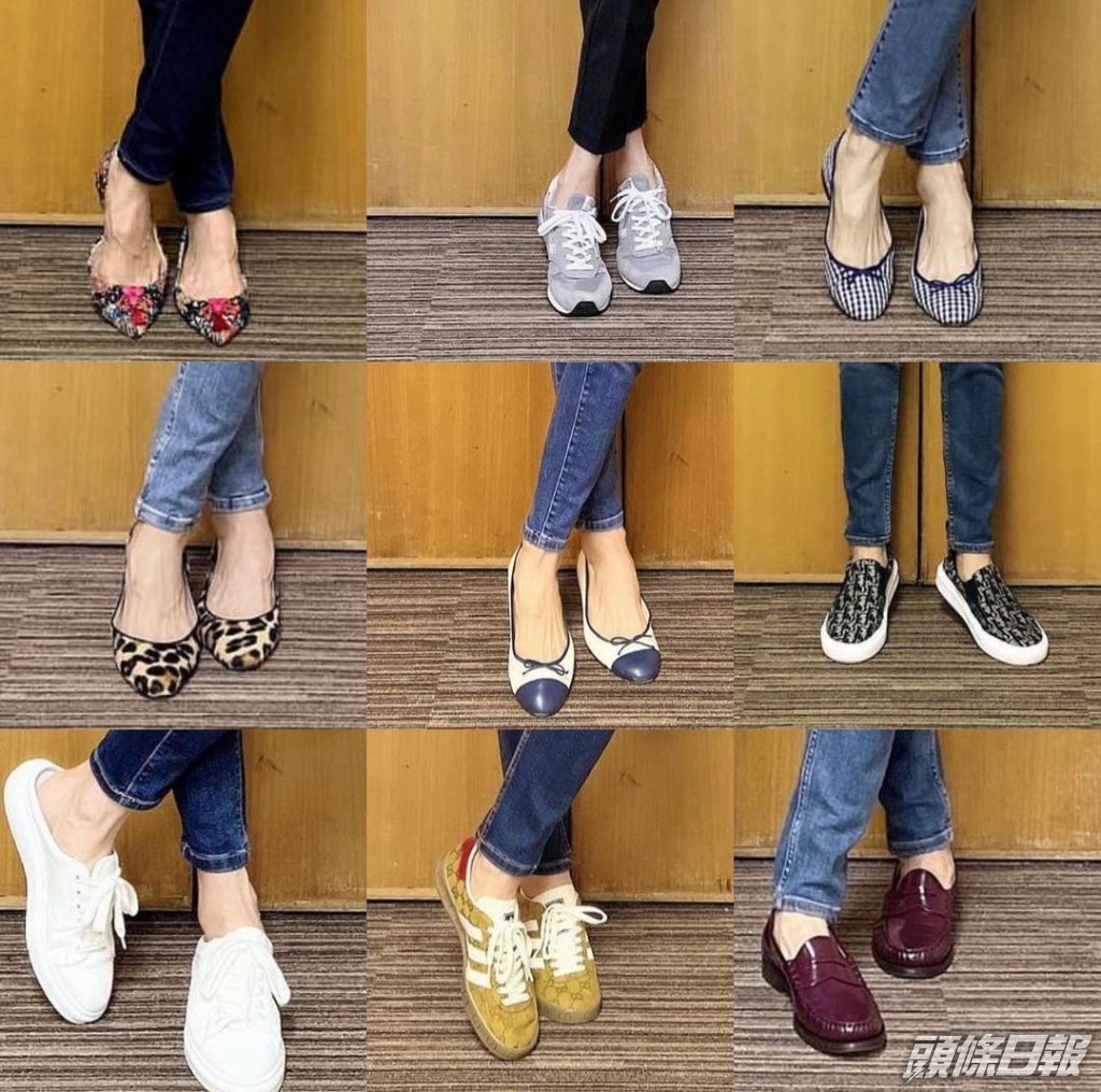 唔同類型嘅鞋都有。